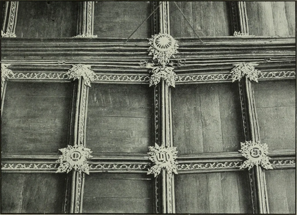 An illustration from An introduction to English church architecture : from the eleventh to the sixteenth century, 1913, leaf 336