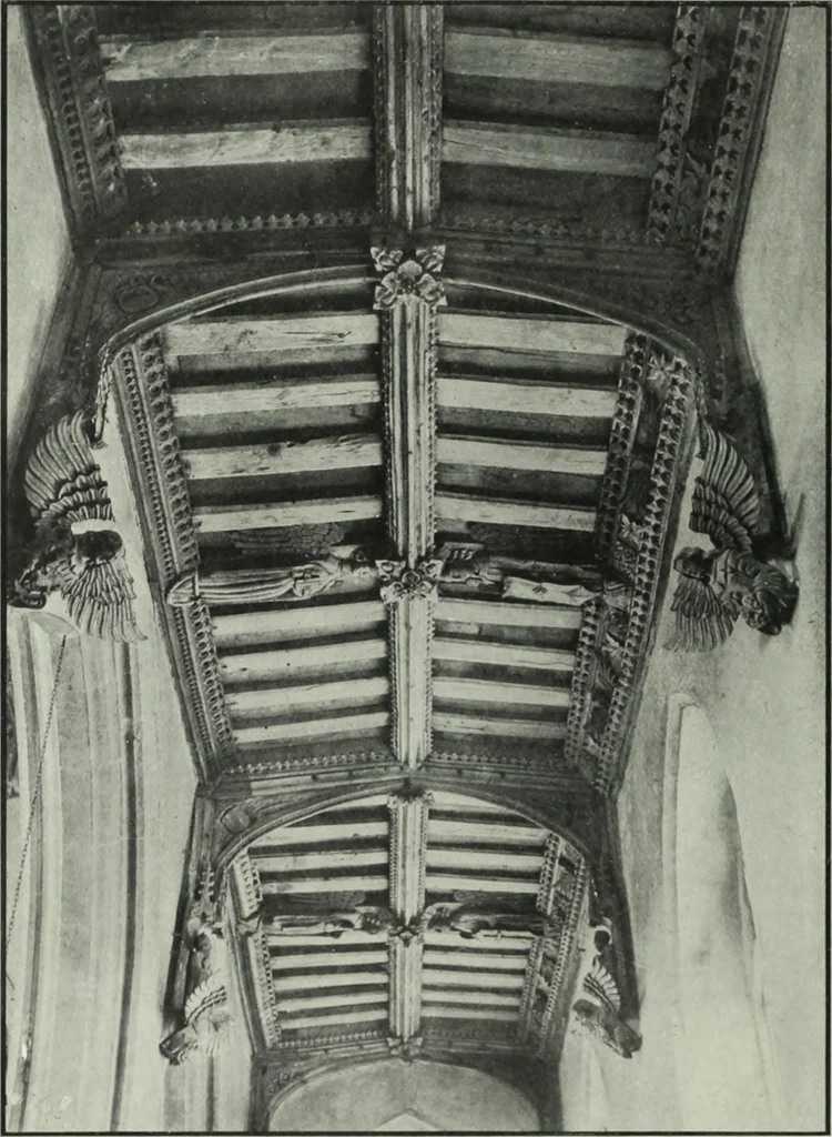An illustration from An introduction to English church architecture : from the eleventh to the sixteenth century, 1913, leaf 337
