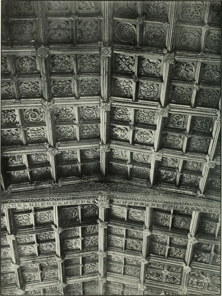 An illustration from An introduction to English church architecture : from the eleventh to the sixteenth century, 1913, leaf 339