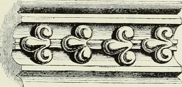 An illustration from An introduction to English church architecture : from the eleventh to the sixteenth century, 1913, leaf 34