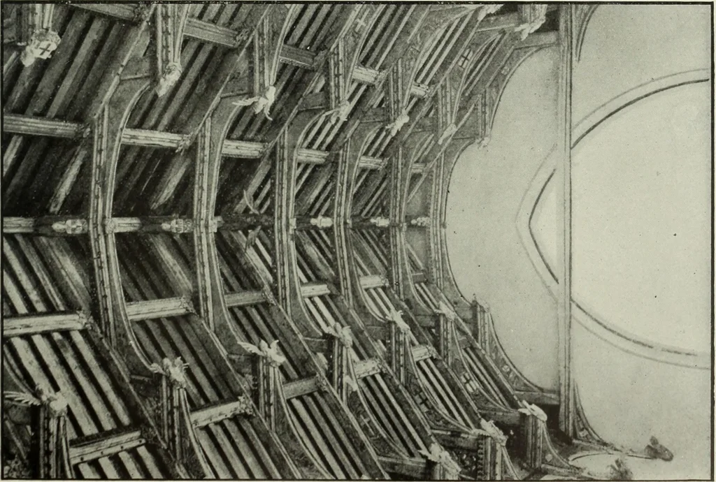 An illustration from An introduction to English church architecture : from the eleventh to the sixteenth century, 1913, leaf 358