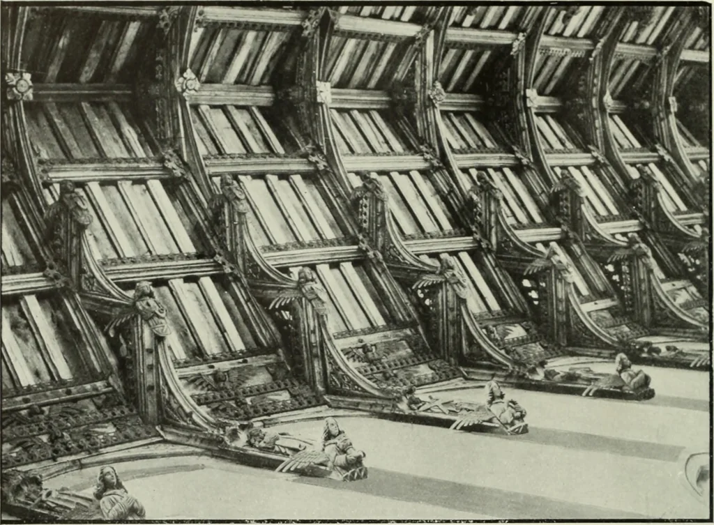 An illustration from An introduction to English church architecture : from the eleventh to the sixteenth century, 1913, leaf 359