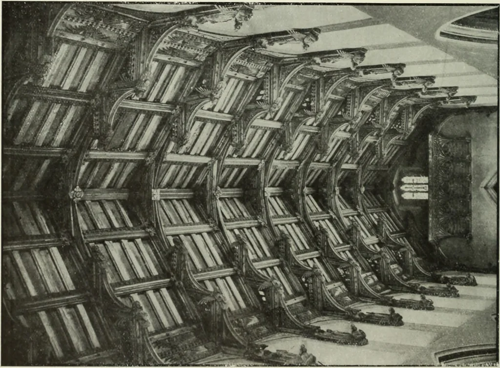 An illustration from An introduction to English church architecture : from the eleventh to the sixteenth century, 1913, leaf 359