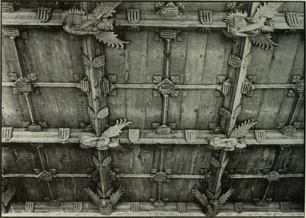 An illustration from An introduction to English church architecture : from the eleventh to the sixteenth century, 1913, leaf 367