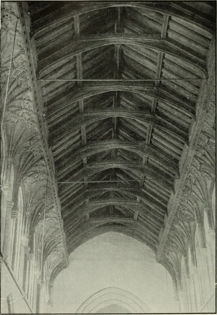 An illustration from An introduction to English church architecture : from the eleventh to the sixteenth century, 1913, leaf 369