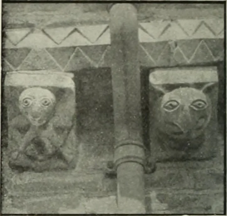 An illustration from An introduction to English church architecture : from the eleventh to the sixteenth century, 1913, leaf 373
