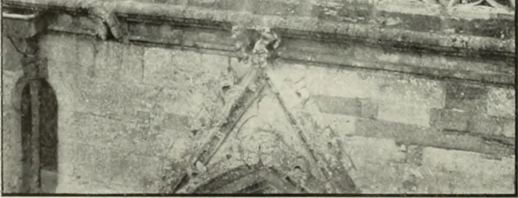 An illustration from An introduction to English church architecture : from the eleventh to the sixteenth century, 1913, leaf 377