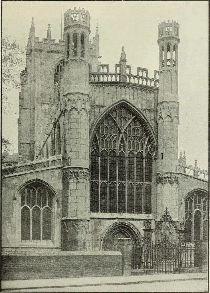 An illustration from An introduction to English church architecture : from the eleventh to the sixteenth century, 1913, leaf 378