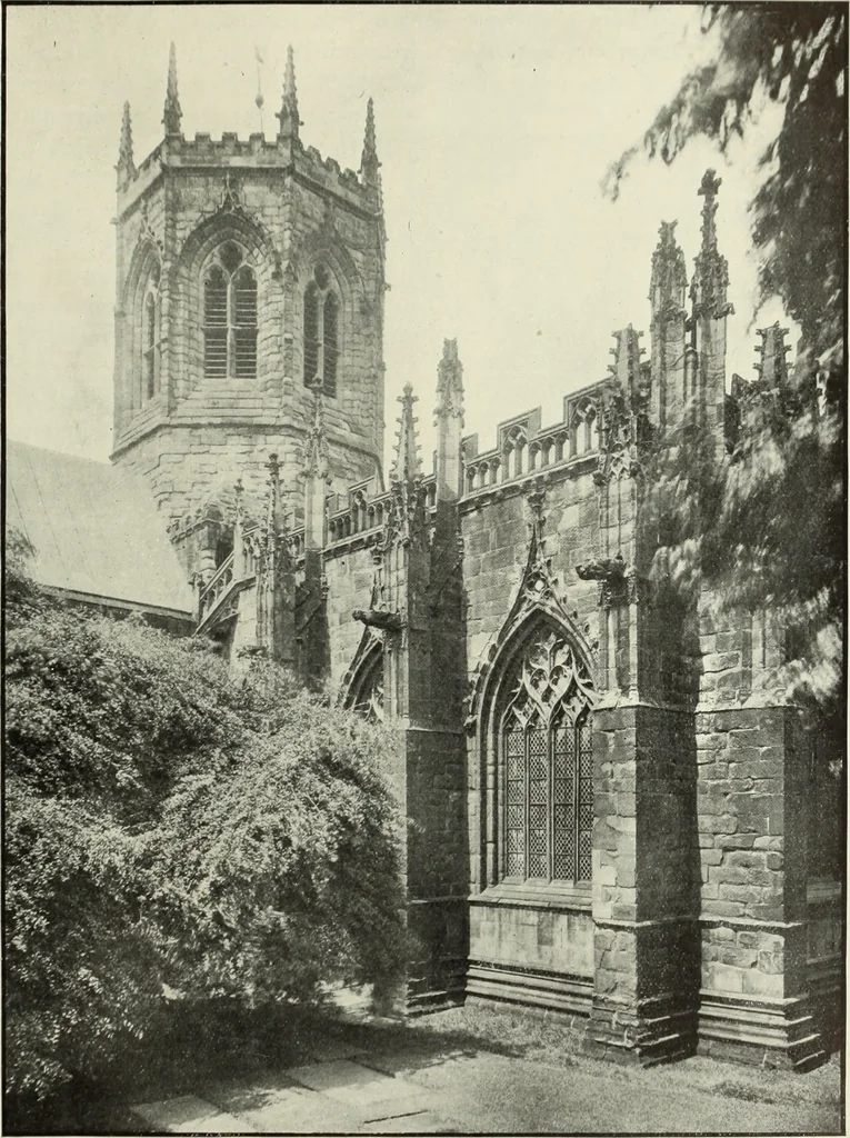 An illustration from An introduction to English church architecture : from the eleventh to the sixteenth century, 1913, leaf 380