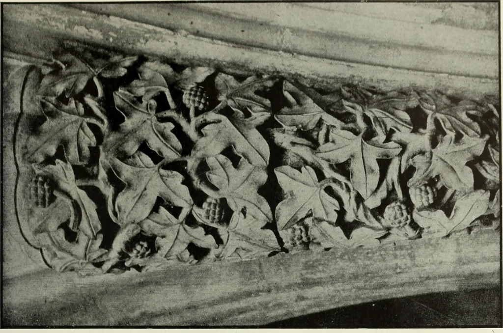 An illustration from An introduction to English church architecture : from the eleventh to the sixteenth century, 1913, leaf 390