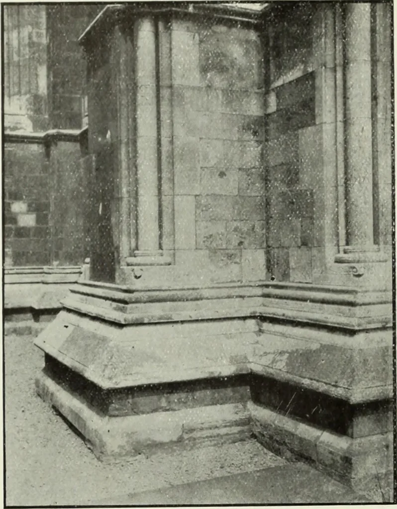 An illustration from An introduction to English church architecture : from the eleventh to the sixteenth century, 1913, leaf 395