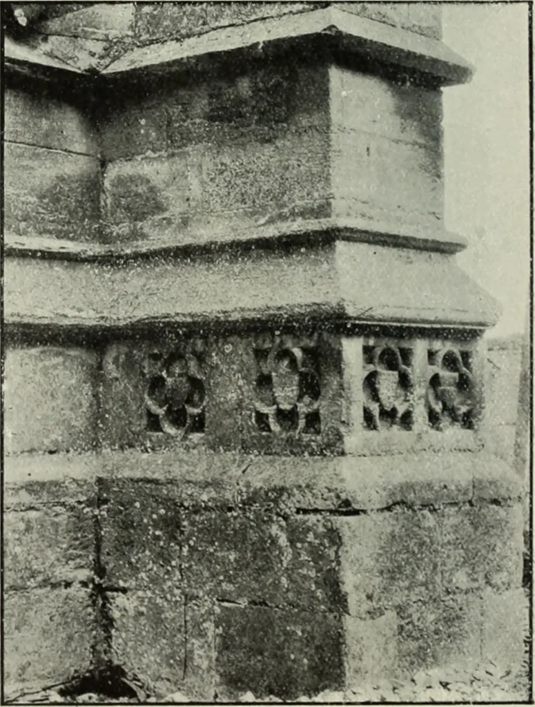 An illustration from An introduction to English church architecture : from the eleventh to the sixteenth century, 1913, leaf 395
