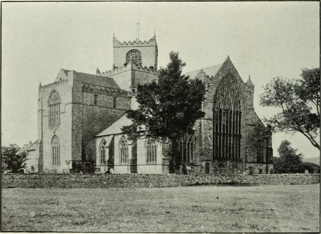 An illustration from An introduction to English church architecture : from the eleventh to the sixteenth century, 1913, leaf 401