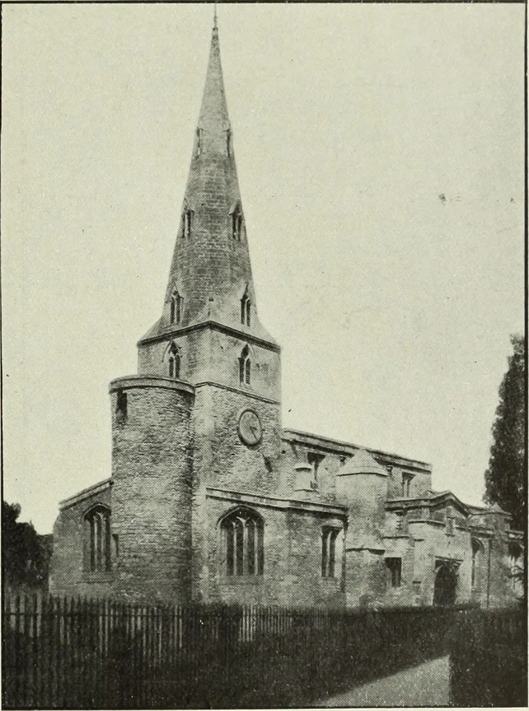 An illustration from An introduction to English church architecture : from the eleventh to the sixteenth century, 1913, leaf 404