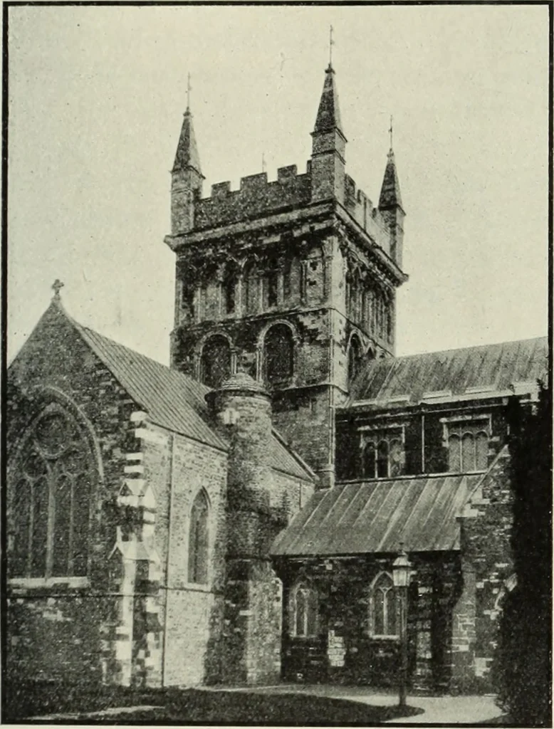 An illustration from An introduction to English church architecture : from the eleventh to the sixteenth century, 1913, leaf 408