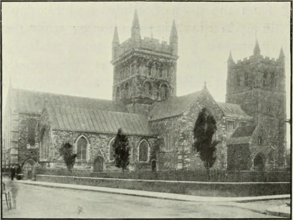 An illustration from An introduction to English church architecture : from the eleventh to the sixteenth century, 1913, leaf 409