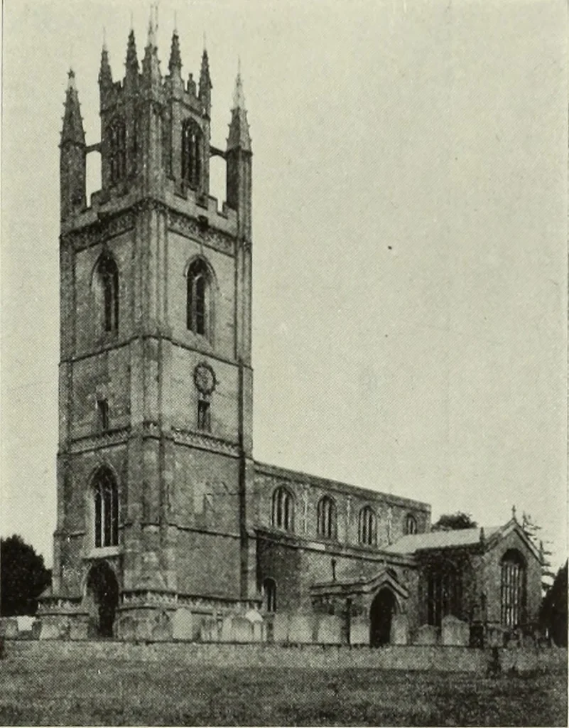 An illustration from An introduction to English church architecture : from the eleventh to the sixteenth century, 1913, leaf 414