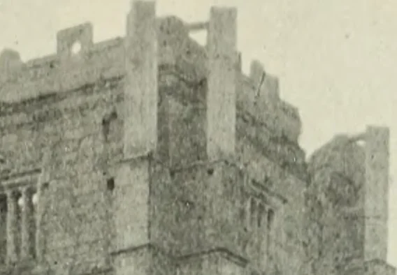 An illustration from An introduction to English church architecture : from the eleventh to the sixteenth century, 1913, leaf 418