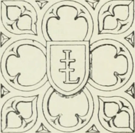 An illustration from An introduction to English church architecture : from the eleventh to the sixteenth century, 1913, leaf 421