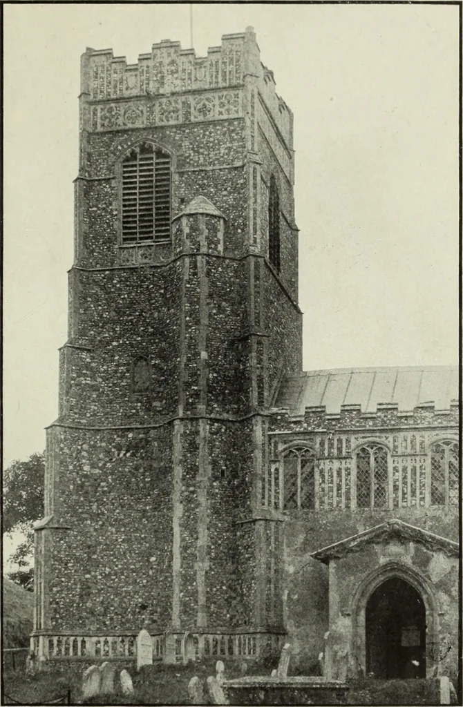 An illustration from An introduction to English church architecture : from the eleventh to the sixteenth century, 1913, leaf 422