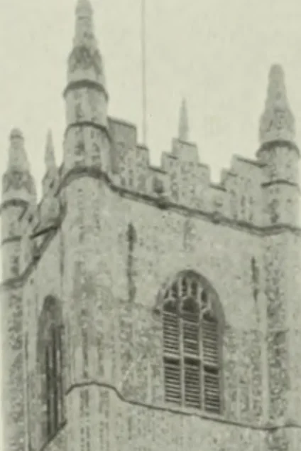 An illustration from An introduction to English church architecture : from the eleventh to the sixteenth century, 1913, leaf 427