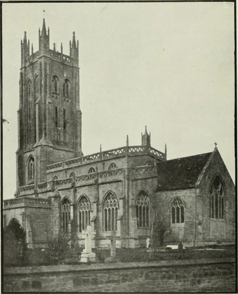 An illustration from An introduction to English church architecture : from the eleventh to the sixteenth century, 1913, leaf 429