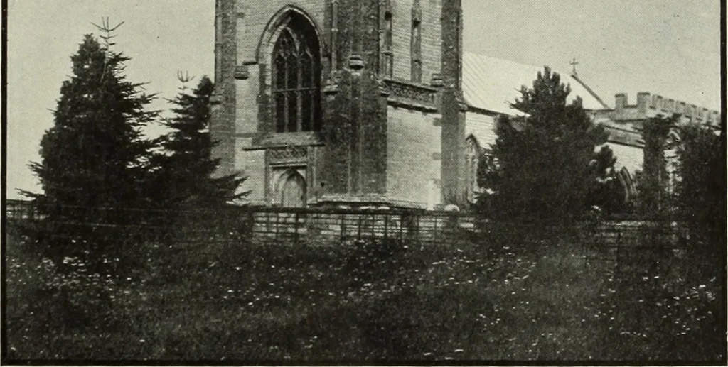 An illustration from An introduction to English church architecture : from the eleventh to the sixteenth century, 1913, leaf 434