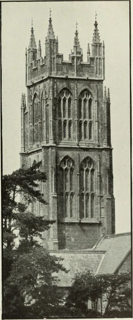 An illustration from An introduction to English church architecture : from the eleventh to the sixteenth century, 1913, leaf 436