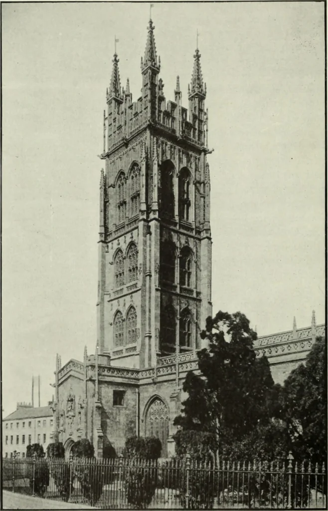 An illustration from An introduction to English church architecture : from the eleventh to the sixteenth century, 1913, leaf 437