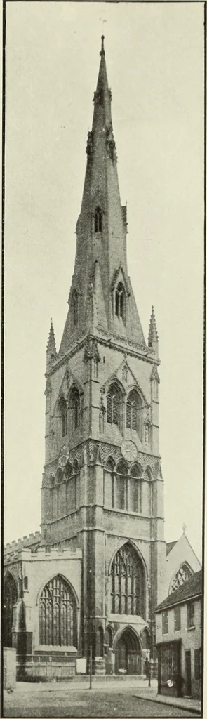 An illustration from An introduction to English church architecture : from the eleventh to the sixteenth century, 1913, leaf 462