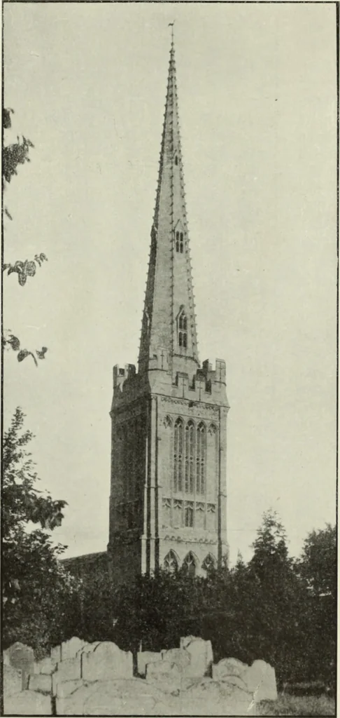 An illustration from An introduction to English church architecture : from the eleventh to the sixteenth century, 1913, leaf 467