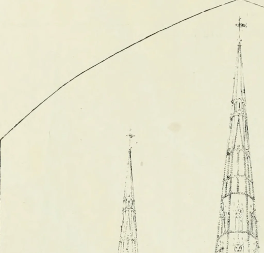 An illustration from An introduction to English church architecture : from the eleventh to the sixteenth century, 1913, leaf 471