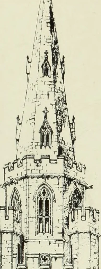 An illustration from An introduction to English church architecture : from the eleventh to the sixteenth century, 1913, leaf 472