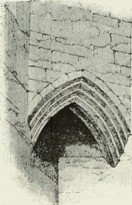 An illustration from An introduction to English church architecture : from the eleventh to the sixteenth century, 1913, leaf 477
