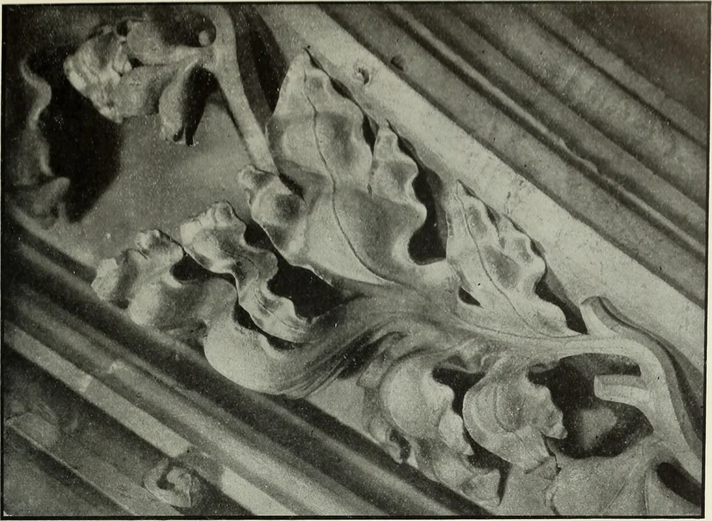 An illustration from An introduction to English church architecture : from the eleventh to the sixteenth century, 1913, leaf 60
