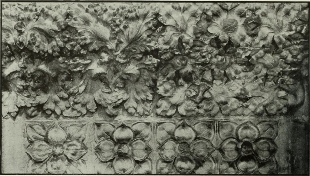 An illustration from An introduction to English church architecture : from the eleventh to the sixteenth century, 1913, leaf 61