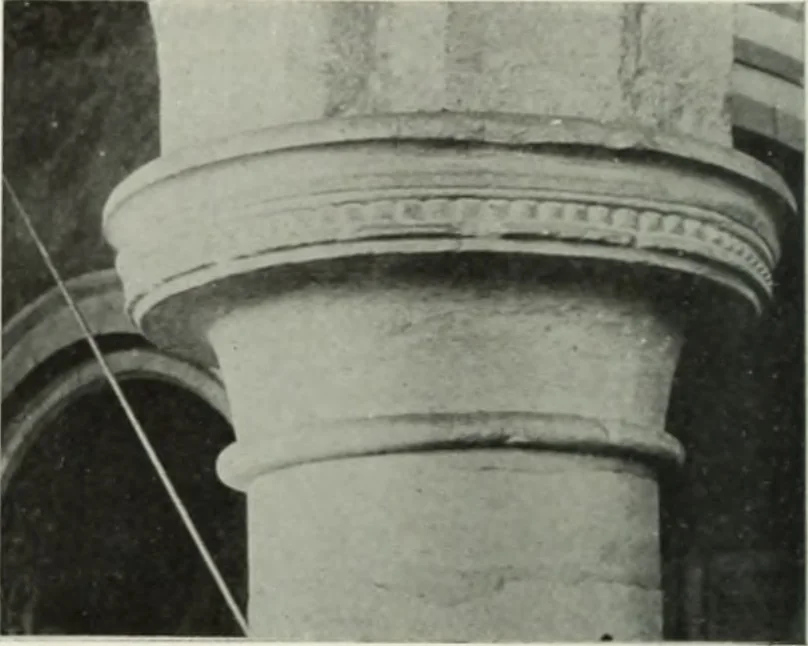 An illustration from An introduction to English church architecture : from the eleventh to the sixteenth century, 1913, leaf 65