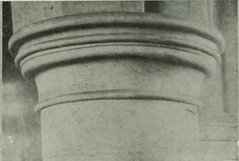 An illustration from An introduction to English church architecture : from the eleventh to the sixteenth century, 1913, leaf 65