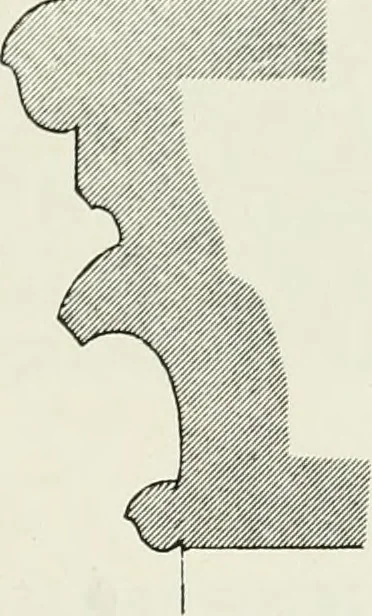 An illustration from An introduction to English church architecture : from the eleventh to the sixteenth century, 1913, leaf 68