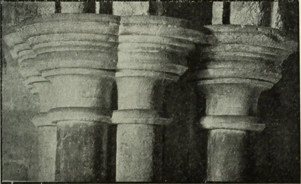 An illustration from An introduction to English church architecture : from the eleventh to the sixteenth century, 1913, leaf 70