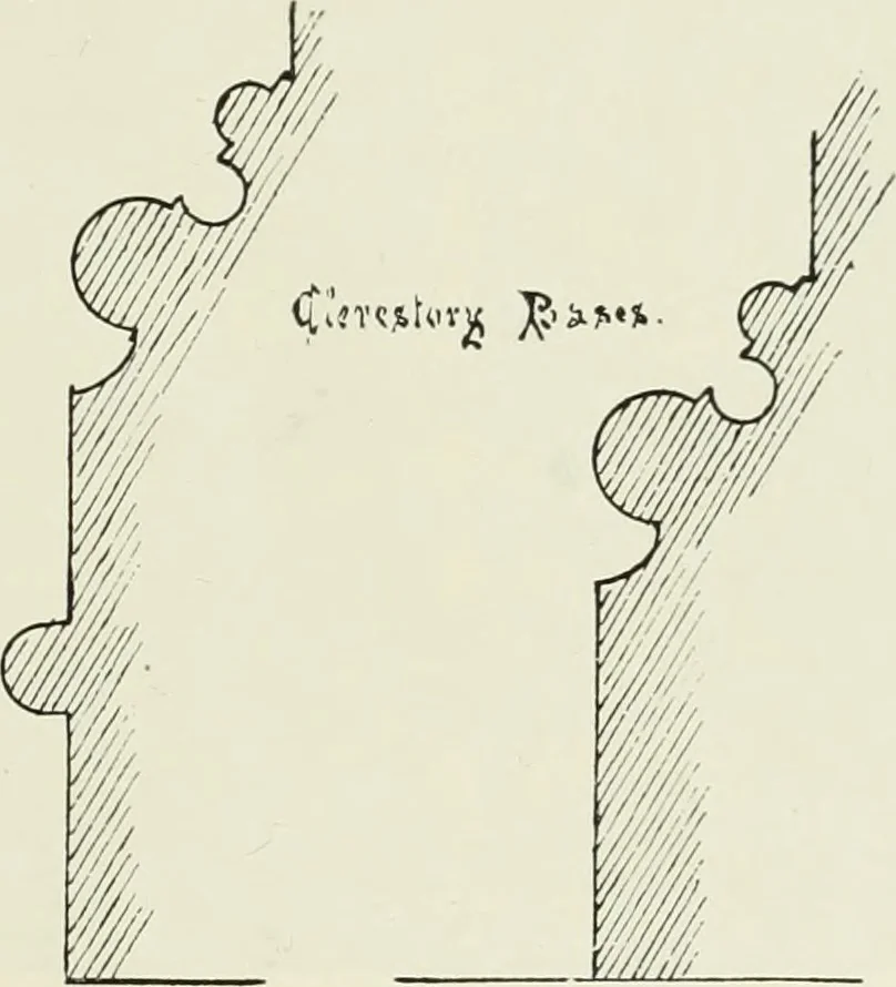 An illustration from An introduction to English church architecture : from the eleventh to the sixteenth century, 1913, leaf 76