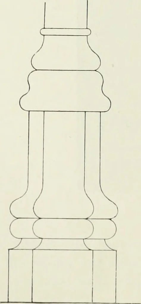 An illustration from An introduction to English church architecture : from the eleventh to the sixteenth century, 1913, leaf 81