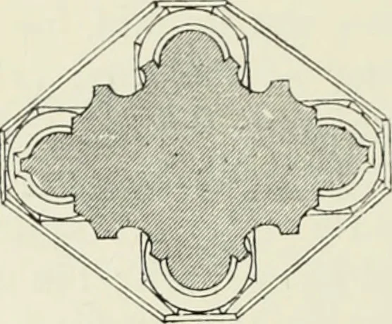 An illustration from An introduction to English church architecture : from the eleventh to the sixteenth century, 1913, leaf 83