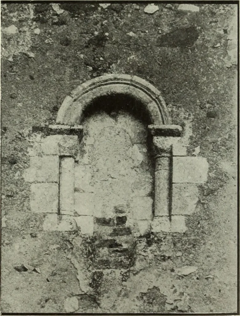 An illustration from An introduction to English church architecture : from the eleventh to the sixteenth century, 1913, leaf 84
