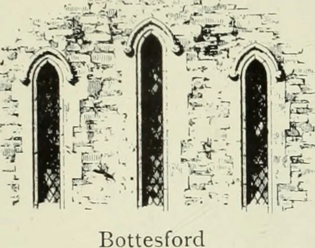 An illustration from An introduction to English church architecture : from the eleventh to the sixteenth century, 1913, leaf 86