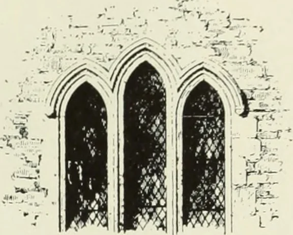 An illustration from An introduction to English church architecture : from the eleventh to the sixteenth century, 1913, leaf 86
