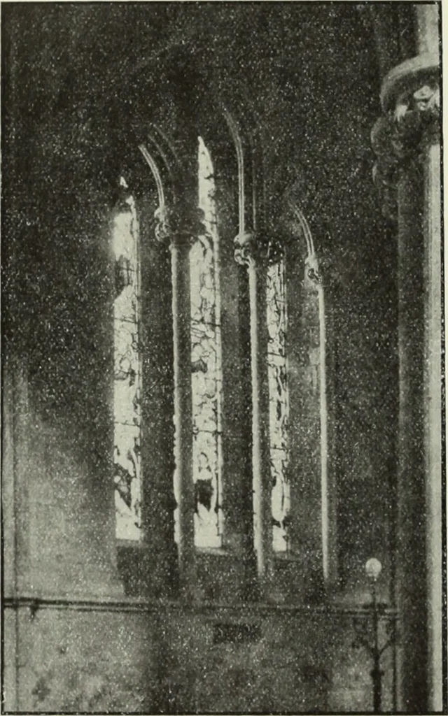An illustration from An introduction to English church architecture : from the eleventh to the sixteenth century, 1913, leaf 91