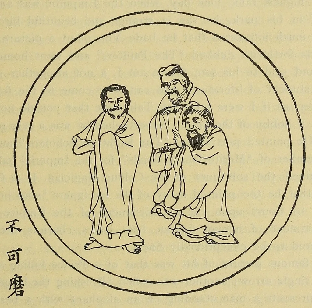 An illustration from An introduction to the history of Chinese pictorial art, 1905, leaf 59