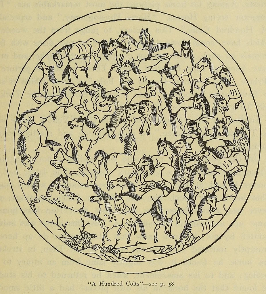 An illustration from An introduction to the history of Chinese pictorial art, 1905, leaf 83