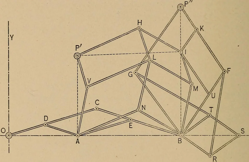 An illustration from An introduction to projective geometry and its applications; an analytic and synthetic treatment, 1905, leaf 267